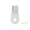 Te Connectivity Ring Terminal, 5/16 in Stud Size, 2/0 AWG, Bare Insulated 321870 - alternate 5